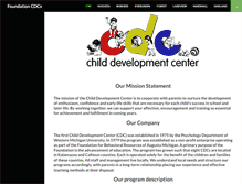 Tablet Screenshot of cdc-mi.org